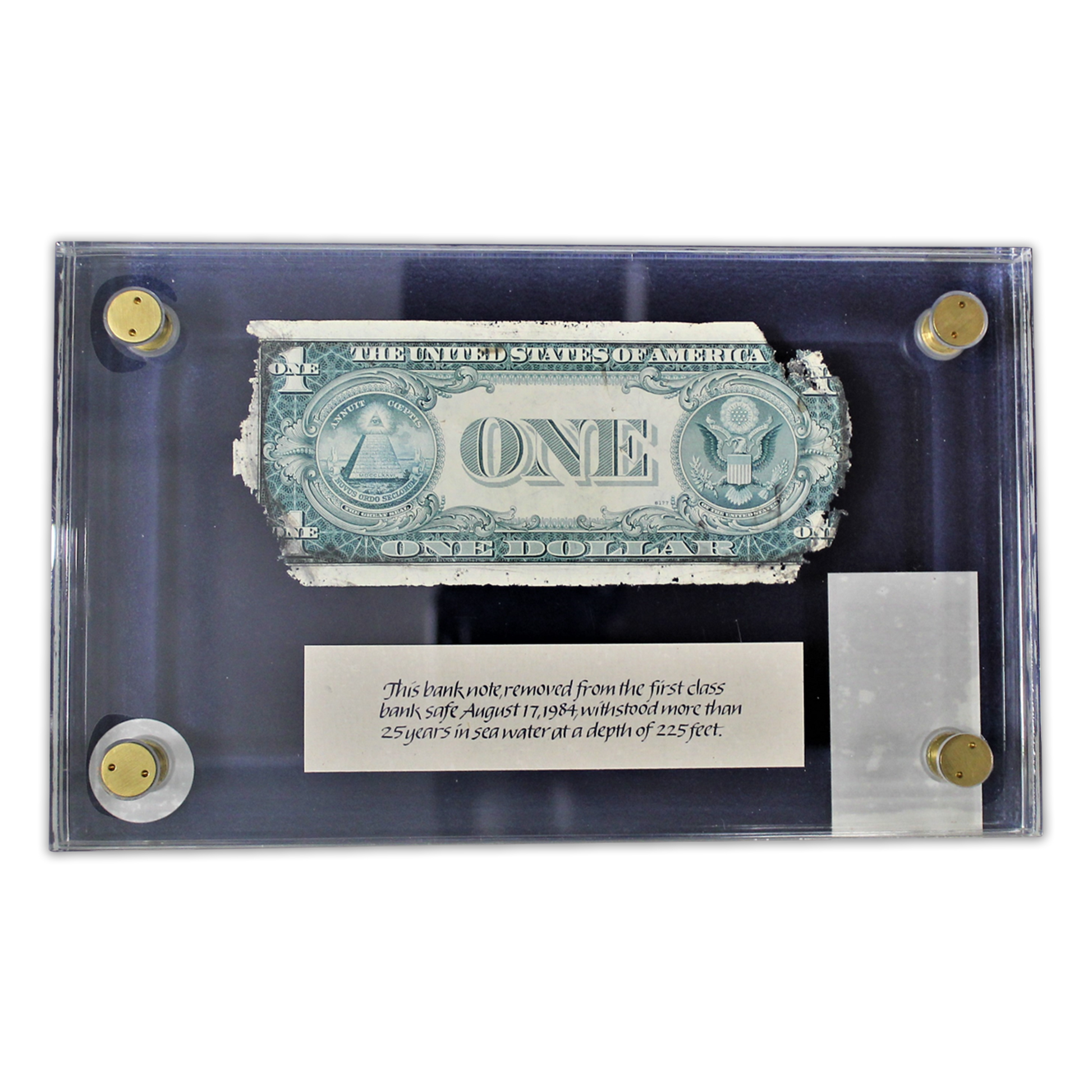 S.S. Andrea Doria Shipwreck Note - 1935 Silver Certificate PCGS B Grade - CoinsTV