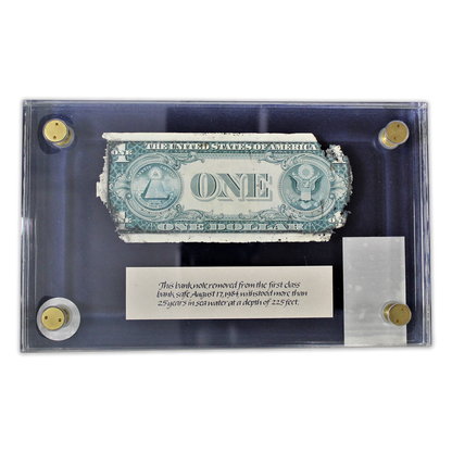 S.S. Andrea Doria Shipwreck Note - 1935 Silver Certificate PCGS B Grade - CoinsTV