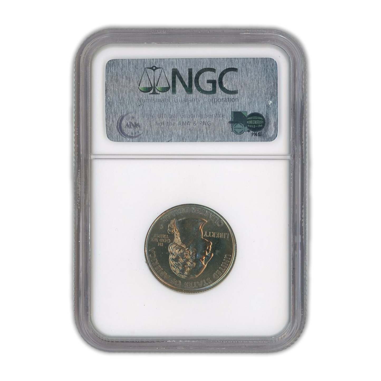 1999 Delaware Quarter Dollar Denver - NGC MS66 PL Prooflike