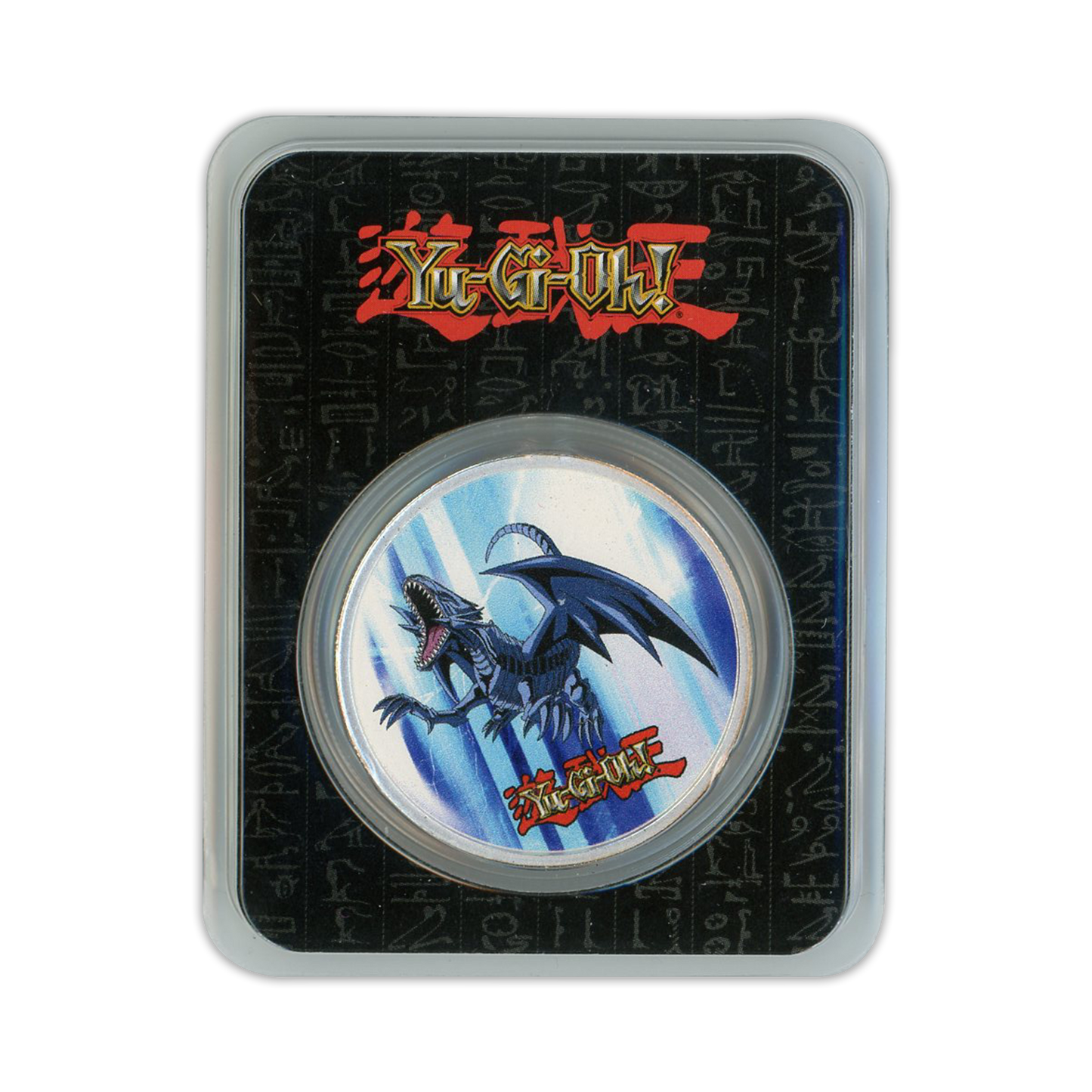 2022 1oz Niue YuGiOh Blue Eyes White Dragon .999 Silver Coin