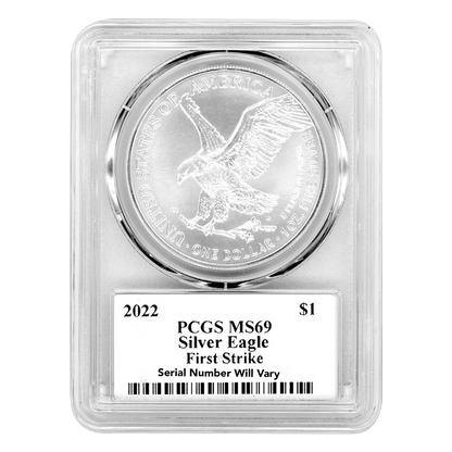 2022 Silver Eagle - General George W. Casey Jr. Signature- PCGS MS69- First Strike