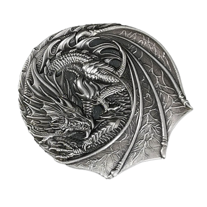 2022 1 oz Fiji Dragons of the World - Welsh Red Dragon Silver