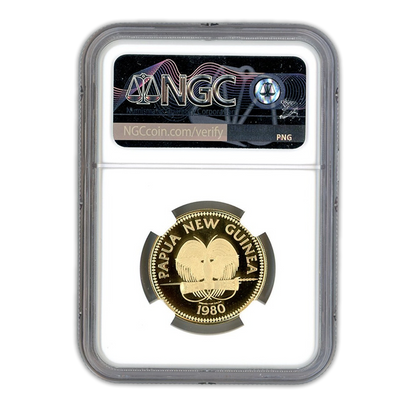 1980FM P.N. Guinea G100K Independence Anniversary - NGC PF70 Ultra Cameo - CoinsTV