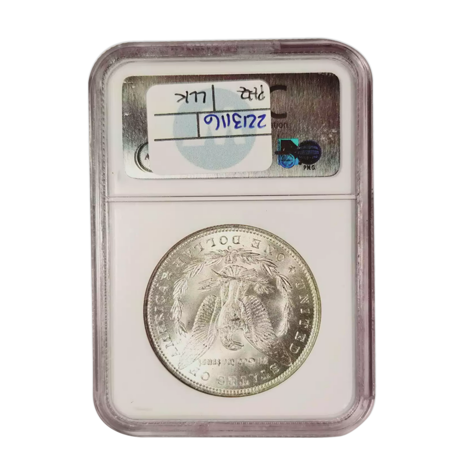 1888 O Morgan Silver Dollar New Orleans - Top-100 VAM-1A E Clash - NGC MS62 Sight White - CoinsTV