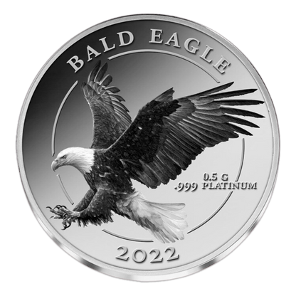 2022 0.5g Fiji Bald Eagle Platinum