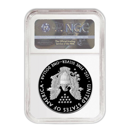 2001 W Silver Eagle - NGC PF70 Ultra Cameo Thomas J Uram Label
