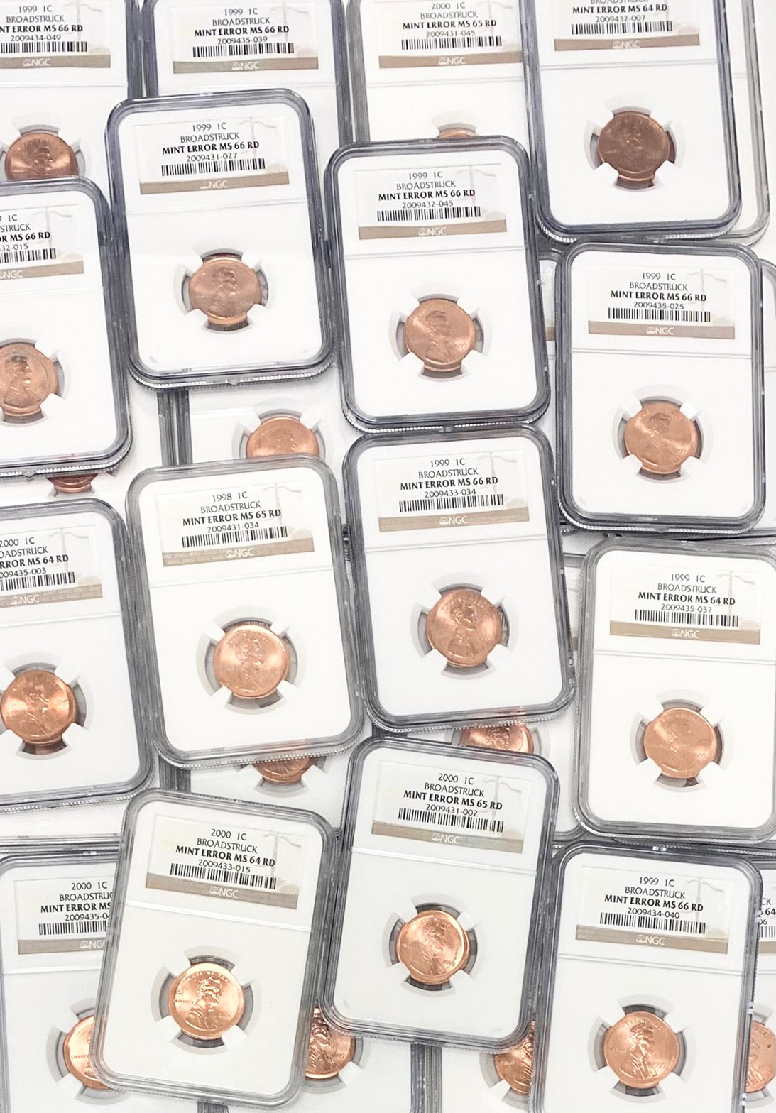 Lincoln Cent Broadstruck Error Mint Error Grab Bag