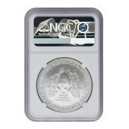 2011 W Burnished Silver Eagle - NGC MS70 Thomas Uram Label