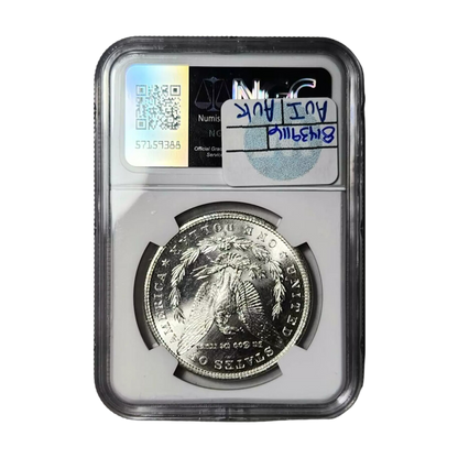 1881 S Morgan Silver Dollar San Francisco - NGC MS66 Sight White