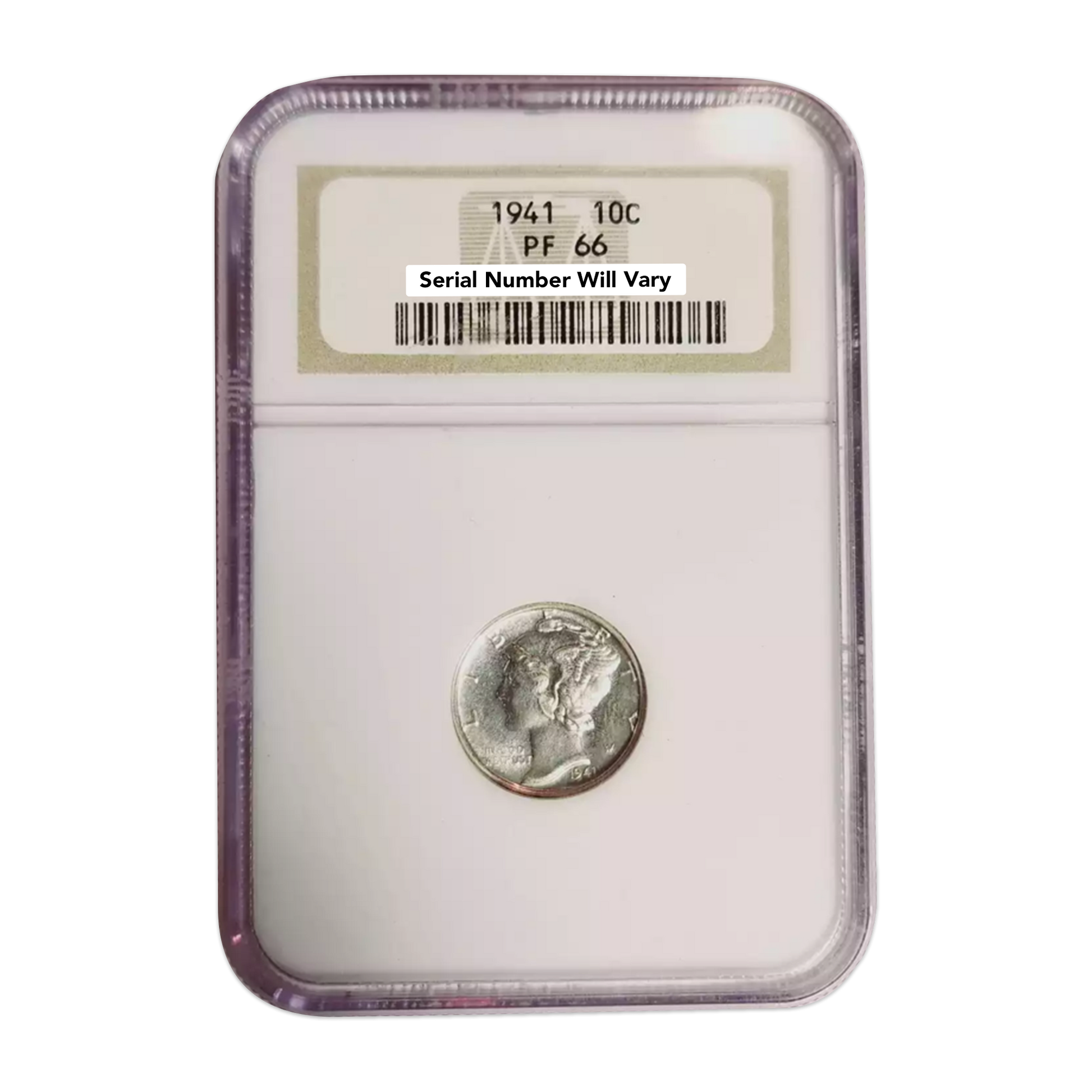 1941 Mercury Dime Philadelphia - NGC PF66 - CoinsTV