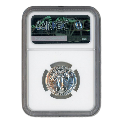 1962 Washington Silver Quarter Philadelphia - NGC PF68 Sight White
