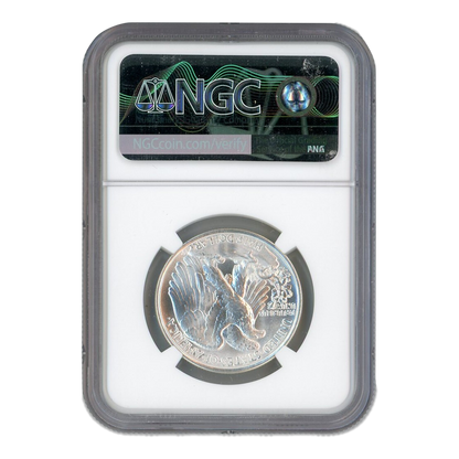 1936 Walking Liberty Half Dollar Philadelphia - NGC MS63 Sight White