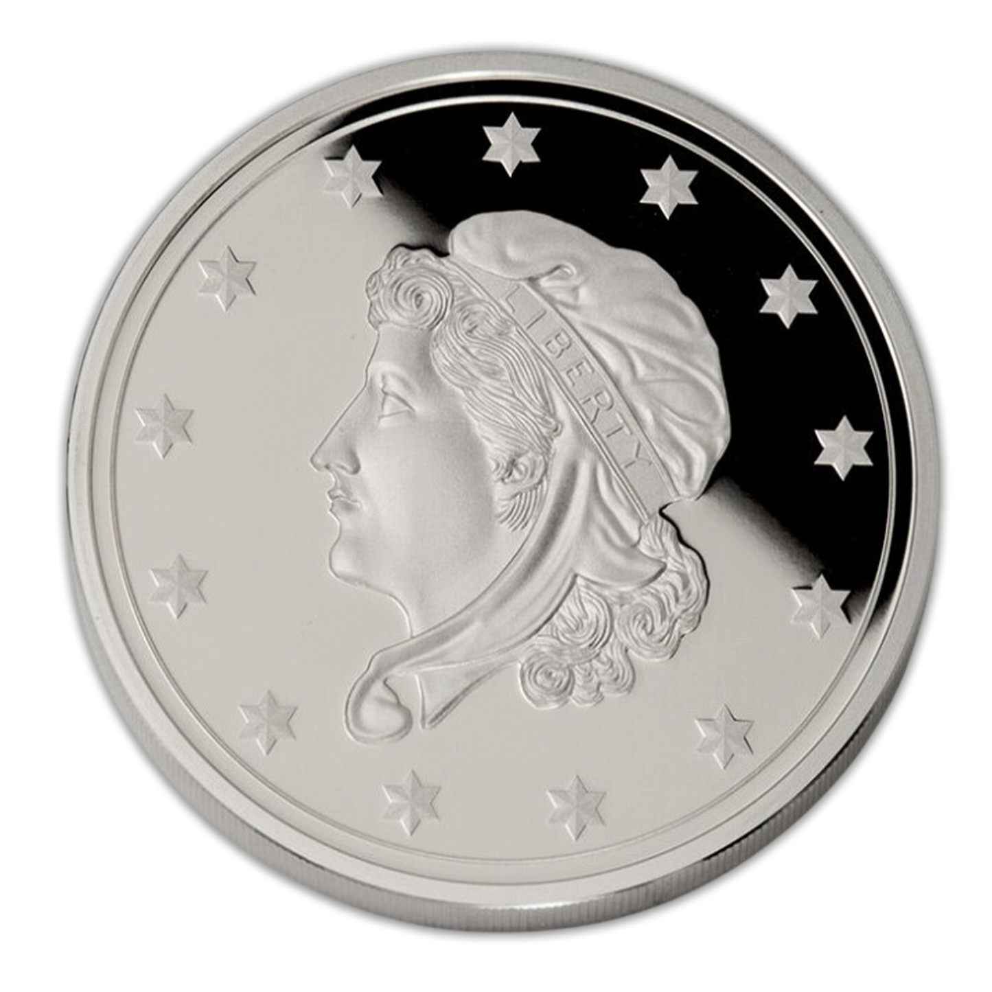 Smithsonian 1 oz Silver Dollar - Morgans First Dollar Design - NGC GEM PROOF