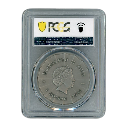2022 1 oz Mary Poppins - The Magical Nanny - PCGS MS70 Antique Finish - CoinsTV