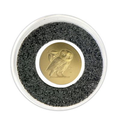 2022 Athena Owl - 0.5 Gram Gold - CoinsTV