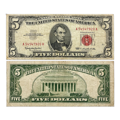 Red Seal Currency 3 Piece Set