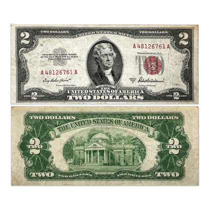 Red Seal Currency 3 Piece Set