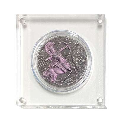 2018 2 oz Mythical Creatures Centaur Proof High Relief Silver