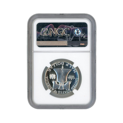 1963 Franklin Silver Half Dollar - NGC PF67 Cameo Sight White