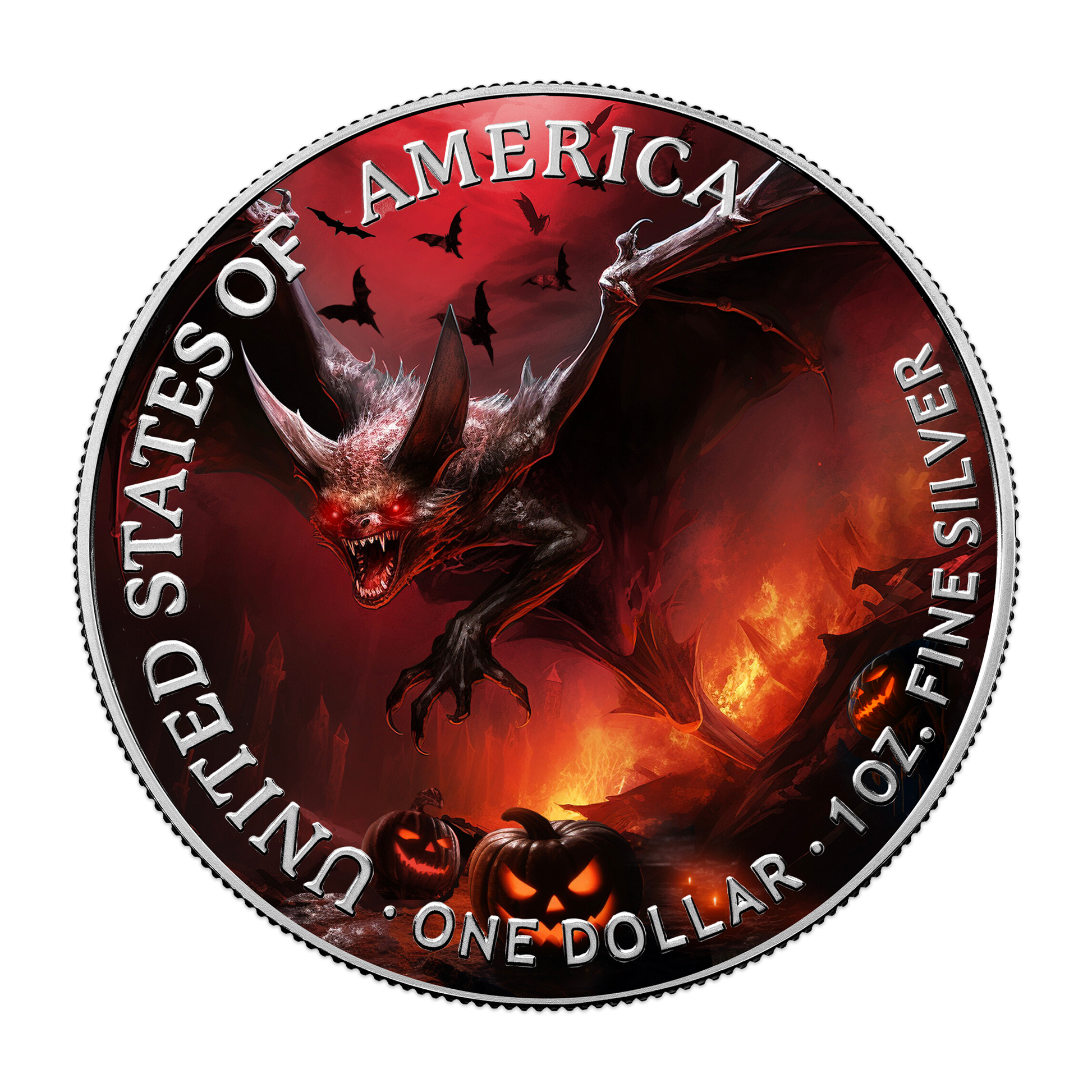 2023 Halloween Silver Eagle - Limited Edition - CoinsTV