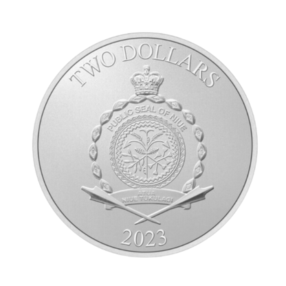 2023 Niue Marvel Spider-Man - 1oz Silver Brilliant Uncirculated