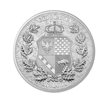 2023 10 oz Germania Allegories Galia & Germania Brilliant Uncirculated