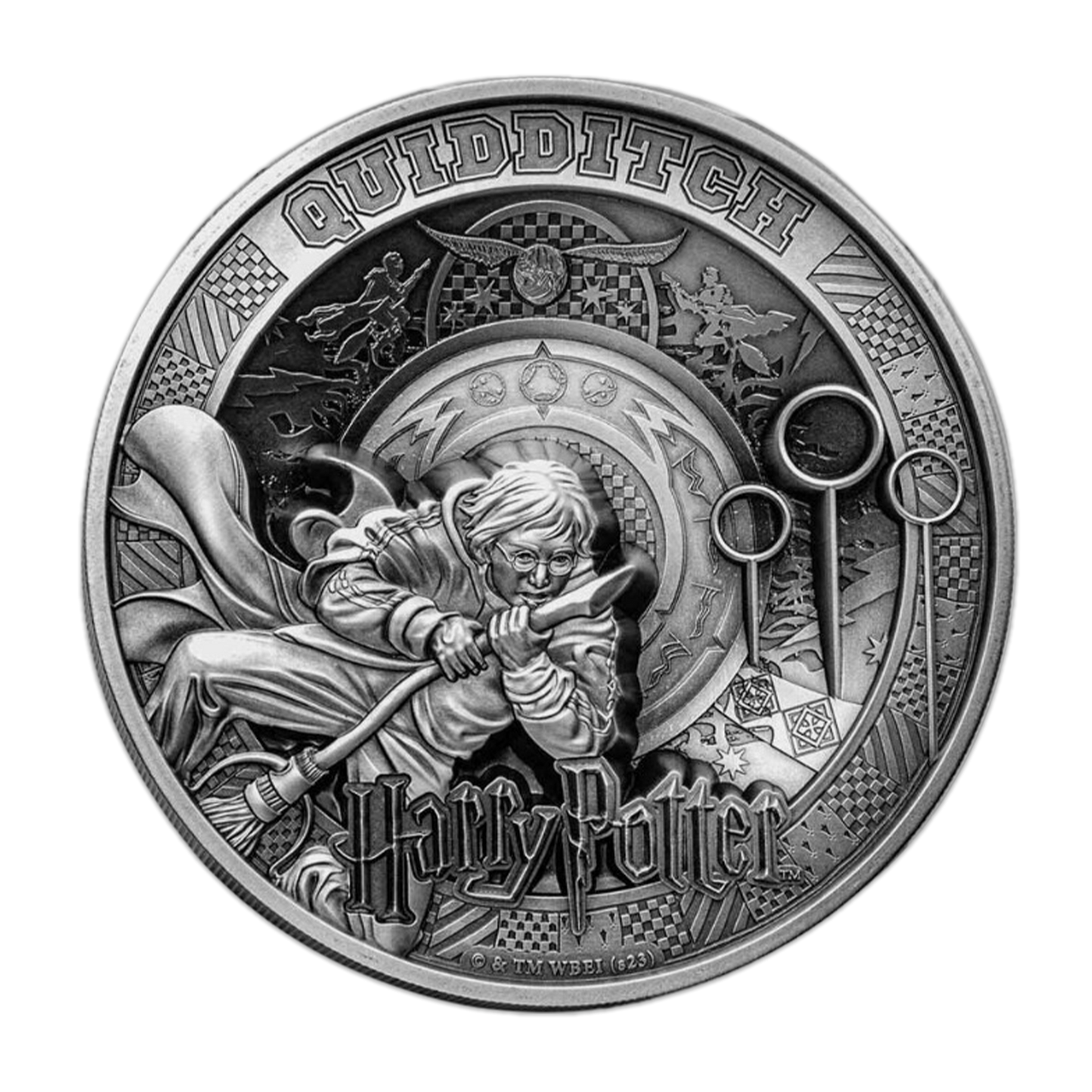 2023 Samoa Harry Potter: Quidditch - 1 Kilo Silver Coin - CoinsTV