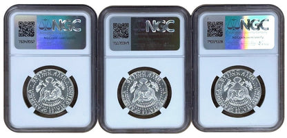 1965 - 1967 Kennedy Half Dollar - Special Mint Set - Kennedy Label - NGC MS67 - CoinsTV