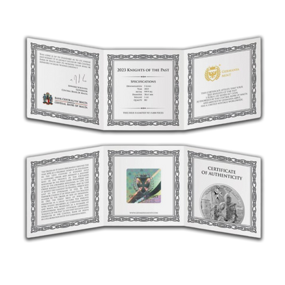 2023 Malta Knights of the Past - 1 oz Silver
