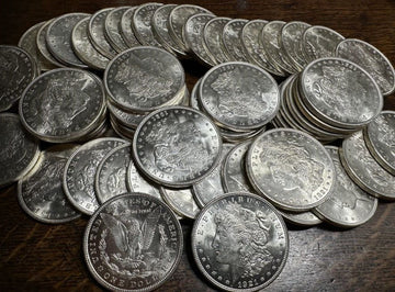 1921 Morgan Silver Dollar Philadelphia - Brilliant Uncirculated - CoinsTV
