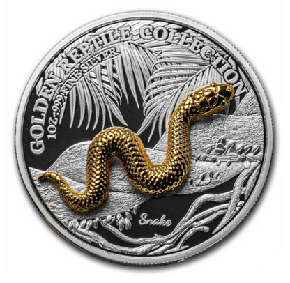 2023 Samoa Golden Reptiles - 3 pcs Set - 1 oz Silver