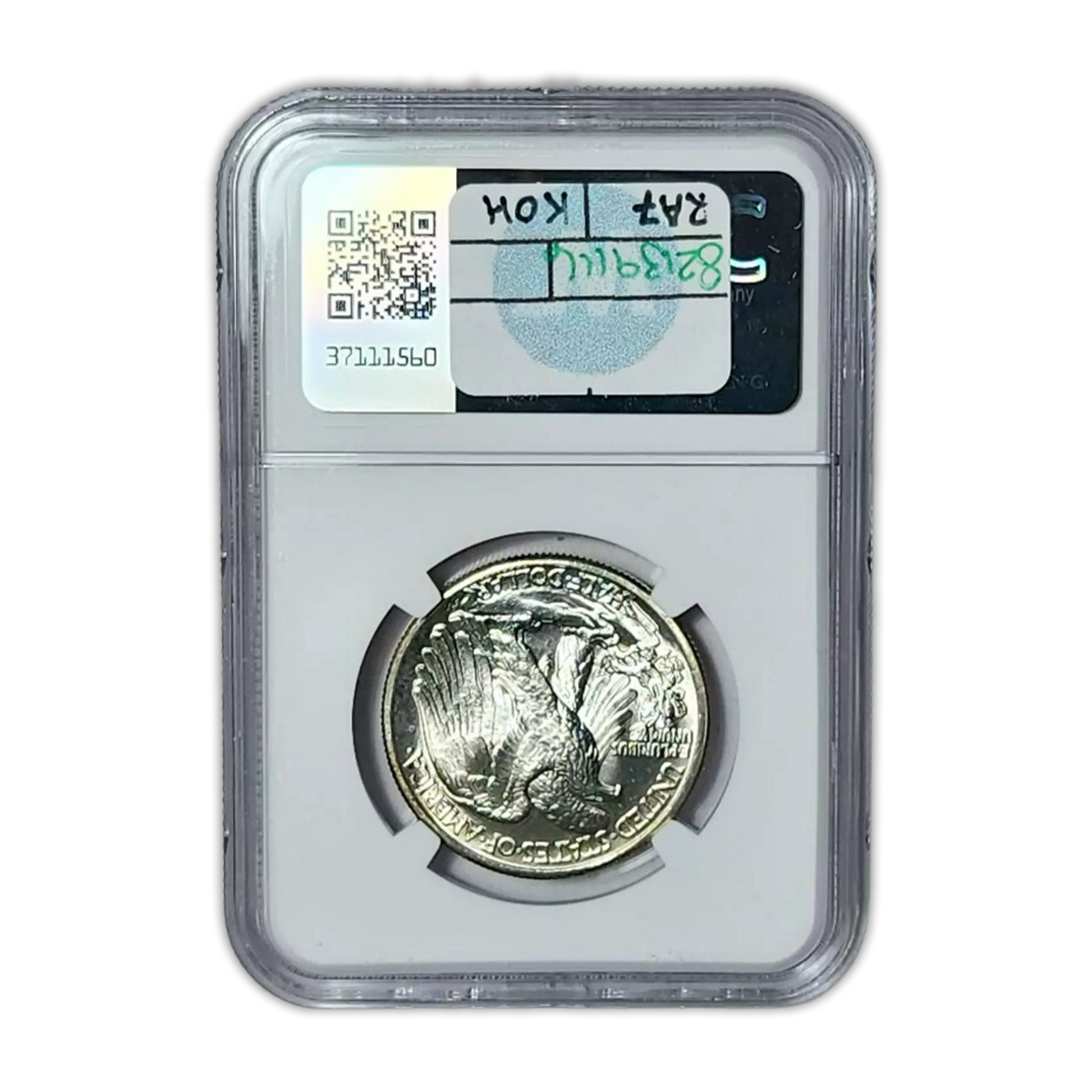 1941 Walking Liberty Half Dollar Philadelphia - NGC MS67 Sight White - CoinsTV