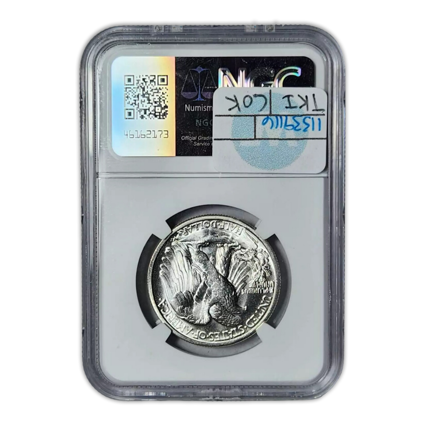 1944-S Walking Liberty Silver Half Dollar - NGC MS66 Sight White - CoinsTV