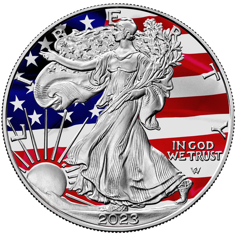 2023 Independence Day Silver Eagle