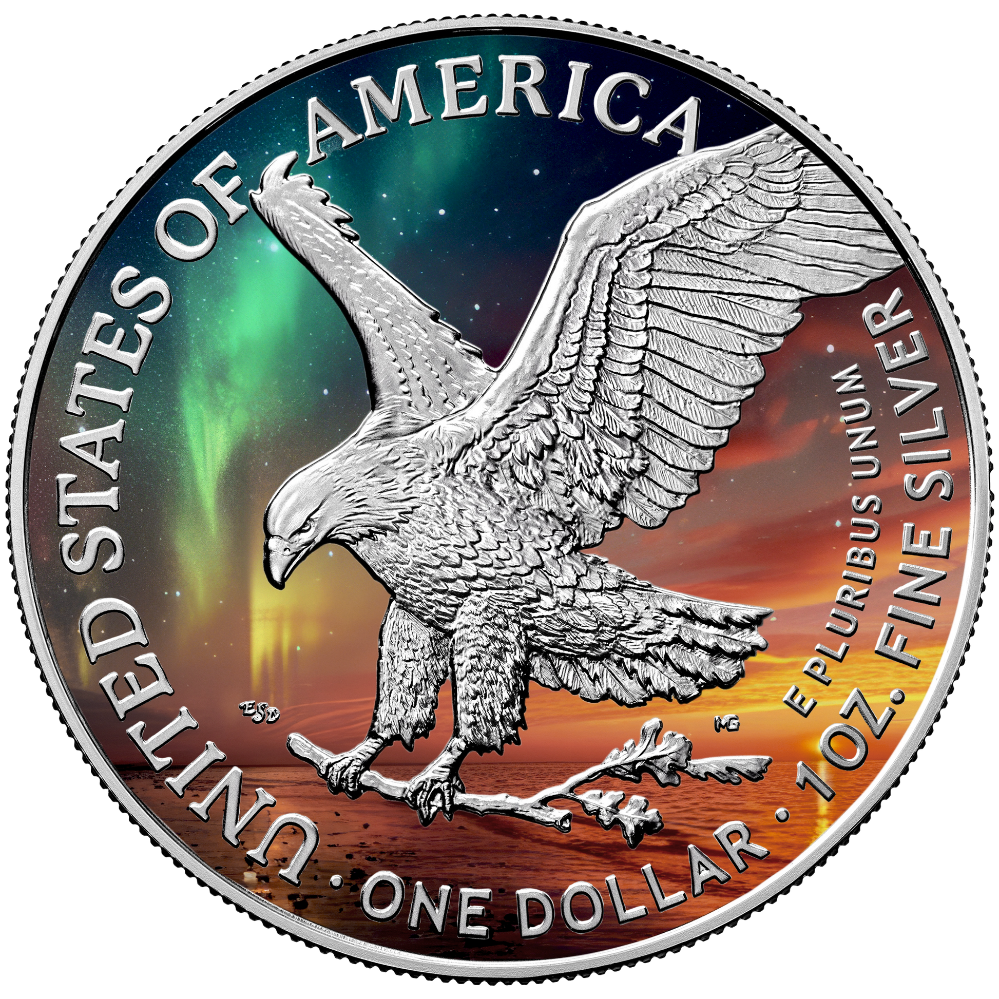 2024 Chromatics Solar Storm Silver Eagle - CoinsTV