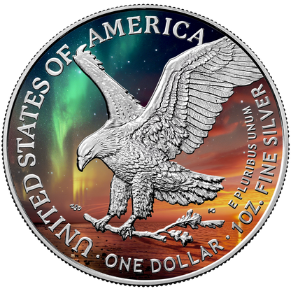 2024 Chromatics Solar Storm Silver Eagle - CoinsTV