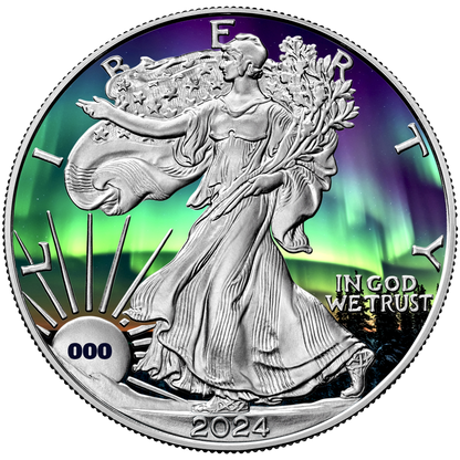 2024 Chromatics Solar Storm Silver Eagle - CoinsTV