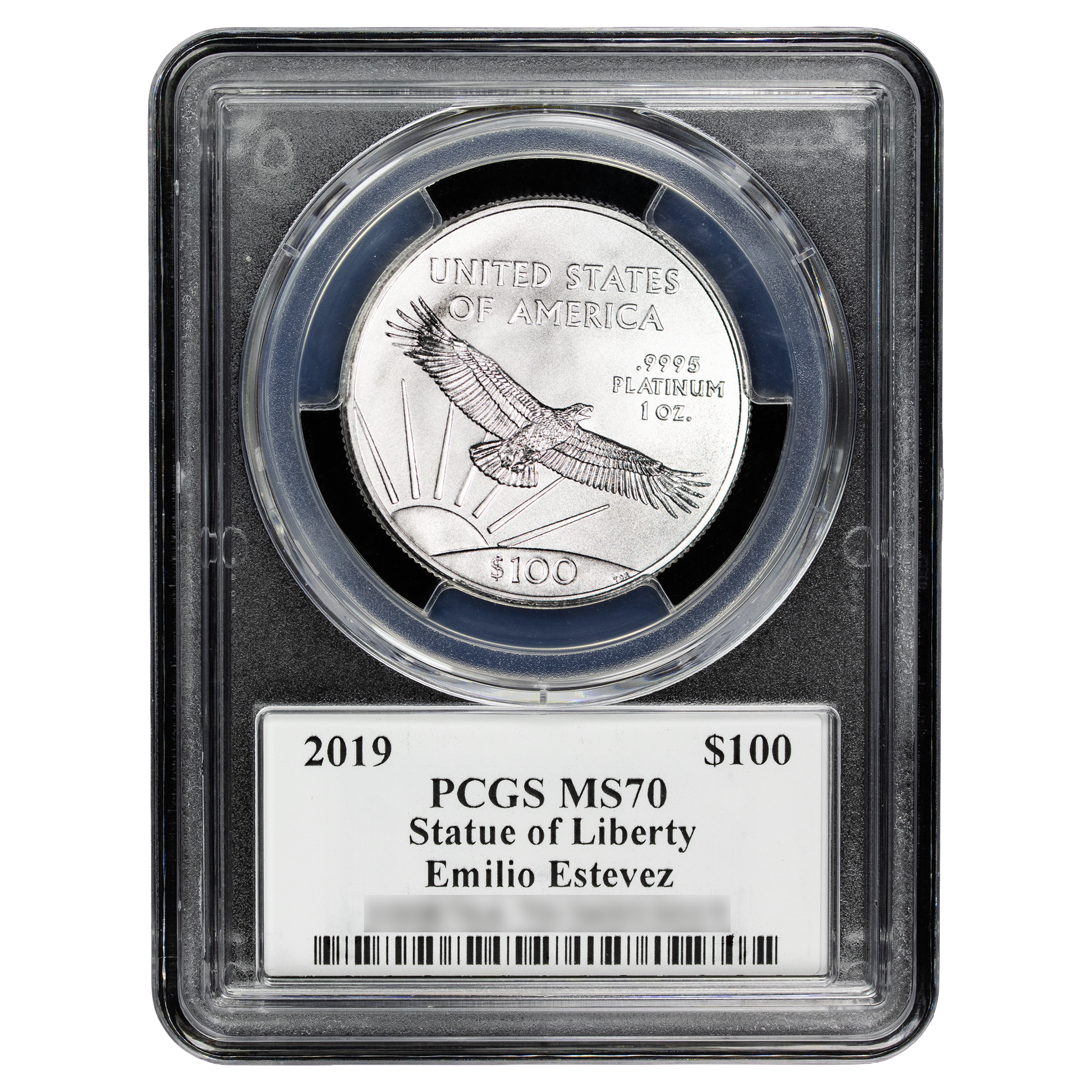 2025 Silver Eagle - Mighty Ducks Cast Signature - PCGS Gem BU - CoinsTV