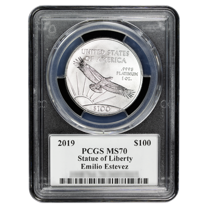 2025 Silver Eagle - Mighty Ducks Cast Signature - PCGS Gem BU - CoinsTV