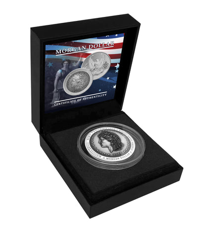 2024 Niue Morgan Dollar UHR Dual Finish 1 oz Silver Coin