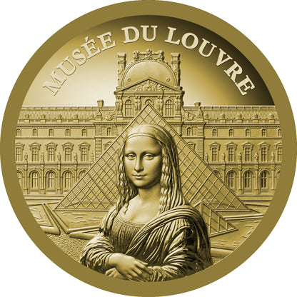 2026 Congo Mona Lisa 1/200 oz Gold Coin