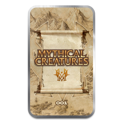 Chromatics Mythical Creatures Unicorn 1 oz Silver Bar - CoinsTV
