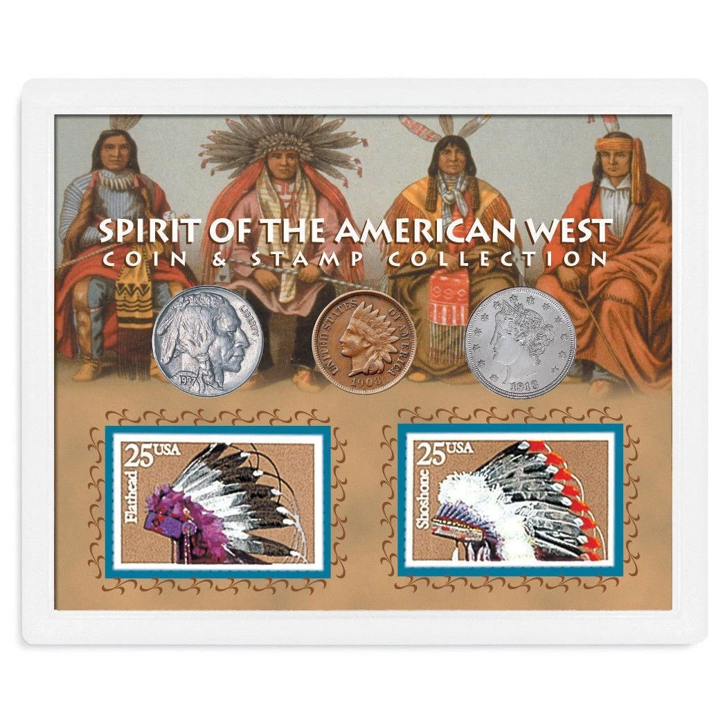 Spirit of the American West Coin & Stamp Collection - CoinsTV