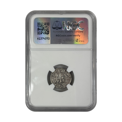 Spain Dinero – Alfonso VIII 1158-1214 - NGC Certified Genuine