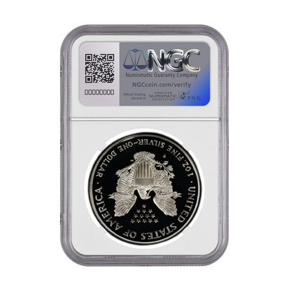 1998 P Silver Eagle - NGC PF70 Ultra Cameo - CoinsTV