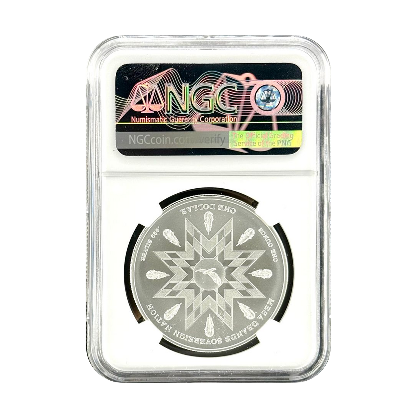 2025 American Wild Mustang Mesa Grande Sovereign Nation - NGC MS70 FR Beth Zaiken Signature - CoinsTV