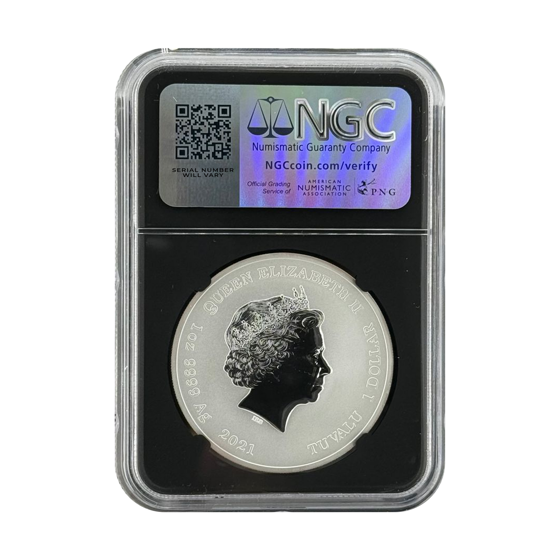 2021 Tuvalu Marvel Wolverine 1 oz Silver Coin - NGC MS 70 Vintage Comic Book Label - CoinsTV