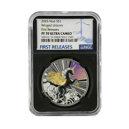 2025 Niue Winged Unicorn 17.5g Silver Coin - NGC PF70UCAM FR - CoinsTV