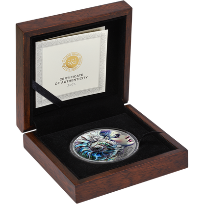 2025 Cameroon Nature Spirit Mermaid 2 Oz Silver Coin - CoinsTV
