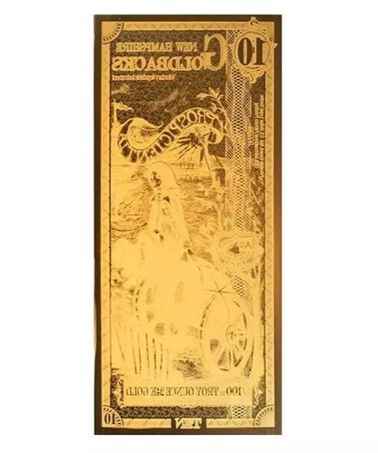 10 New Hampshire Goldback